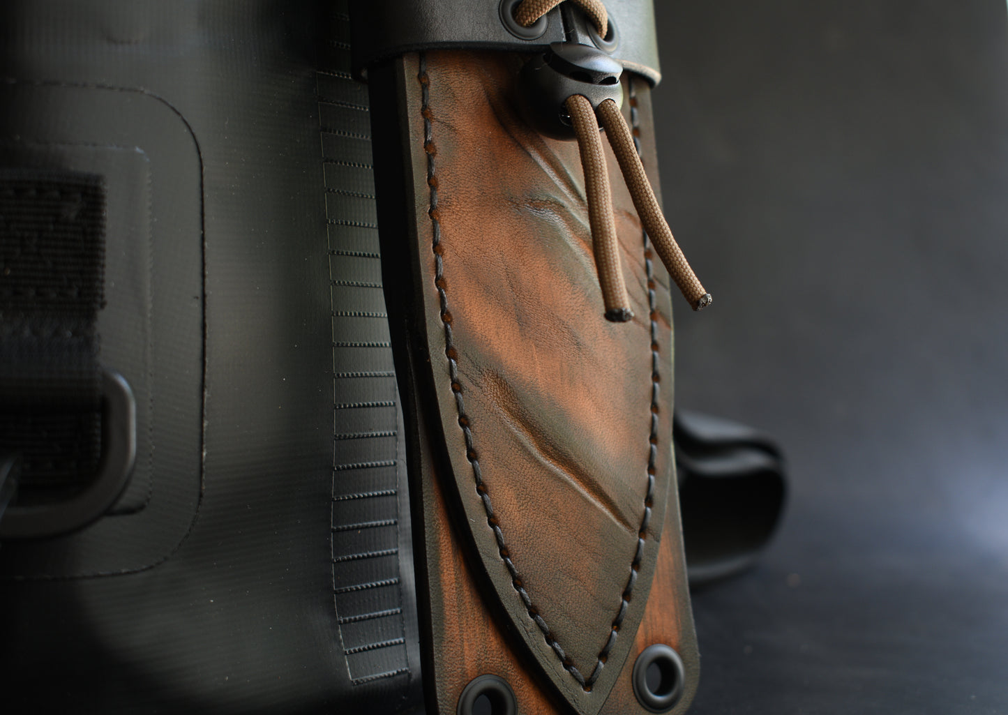 Zu Bladeworx Centurion 26 - Integral Combat Dagger - Custom Leather Sheath (One of One)