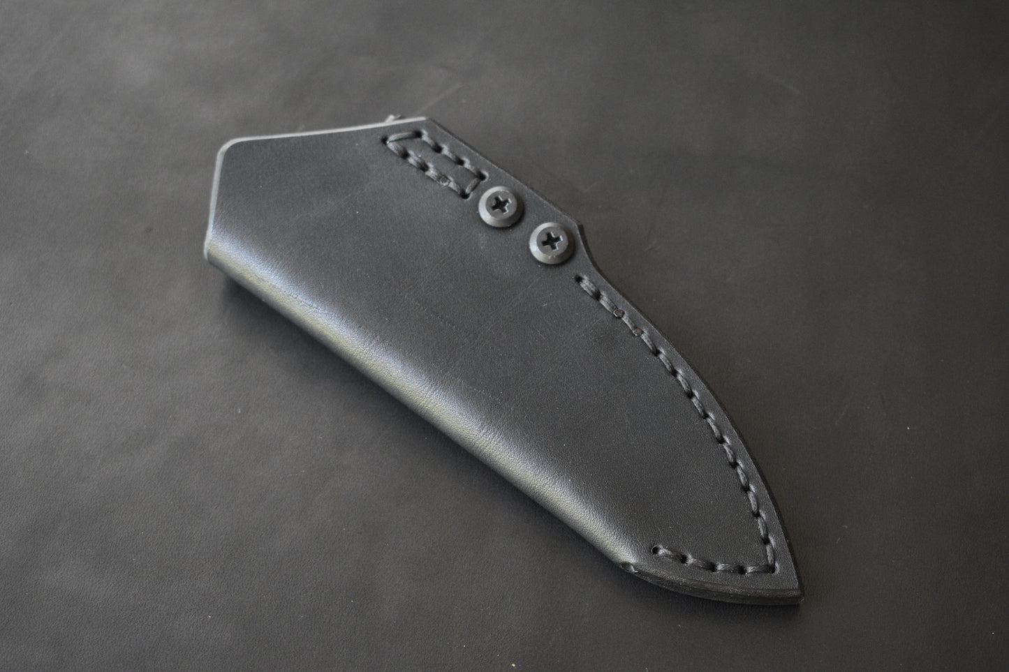 Scratch n' Dent | Griffin Co. Scout 2.5 | Leather Pocket Sheath, Ulticlip, Black