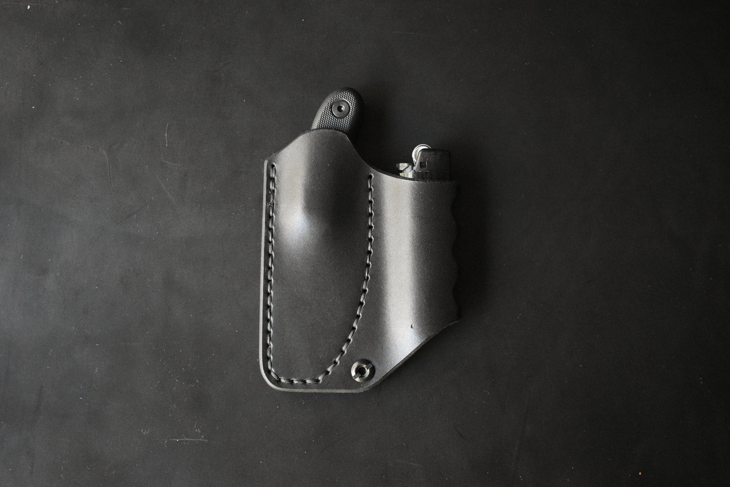 ESEE Knives Candiru | Leather Pocket Sheath, Model 2