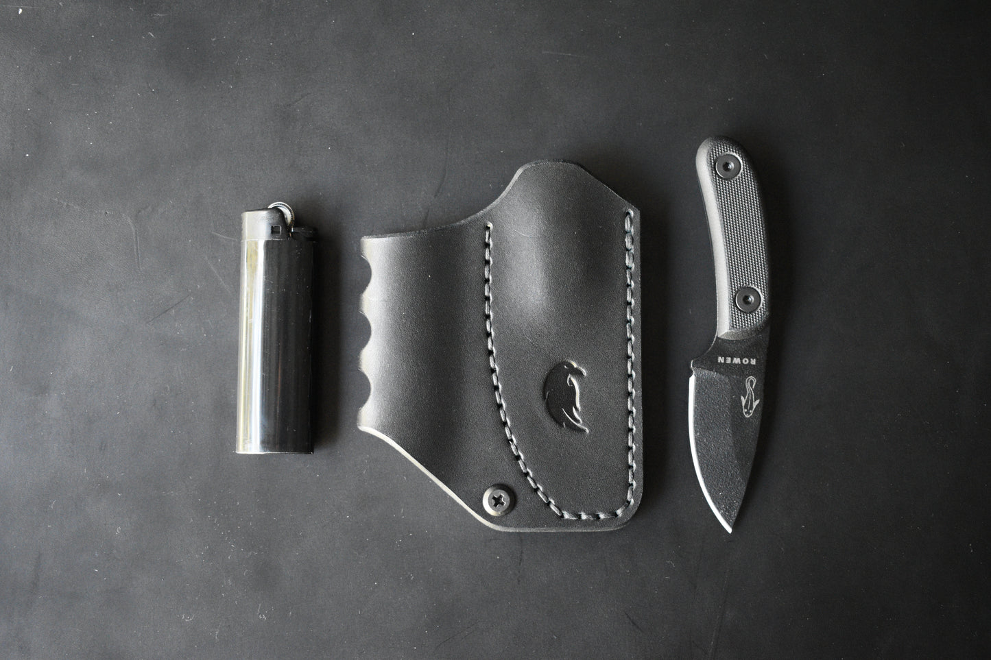 ESEE Knives Candiru | Leather Pocket Sheath, Model 2