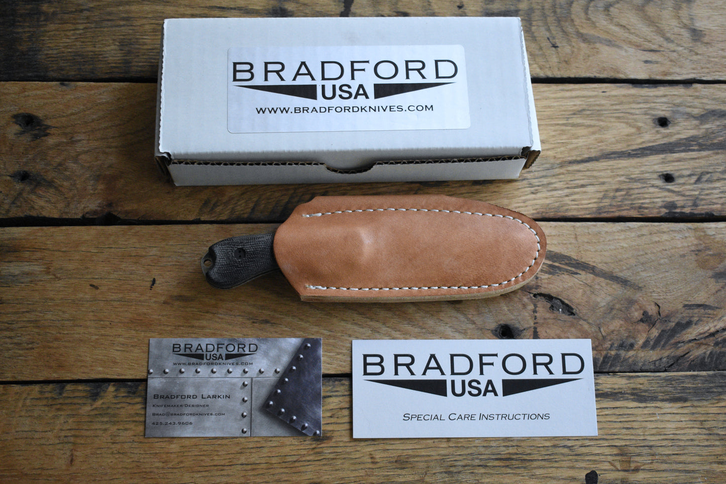 Brand New Bradford Knives Guardian 3 - Nimbus M390 & Black Canvas Micarta