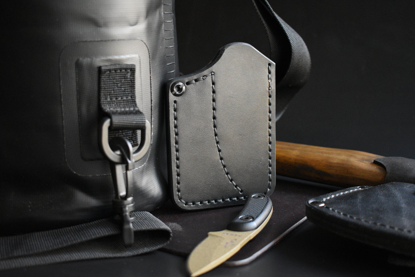 ESEE Knives Candiru | Leather Pocket Sheath, Model 1