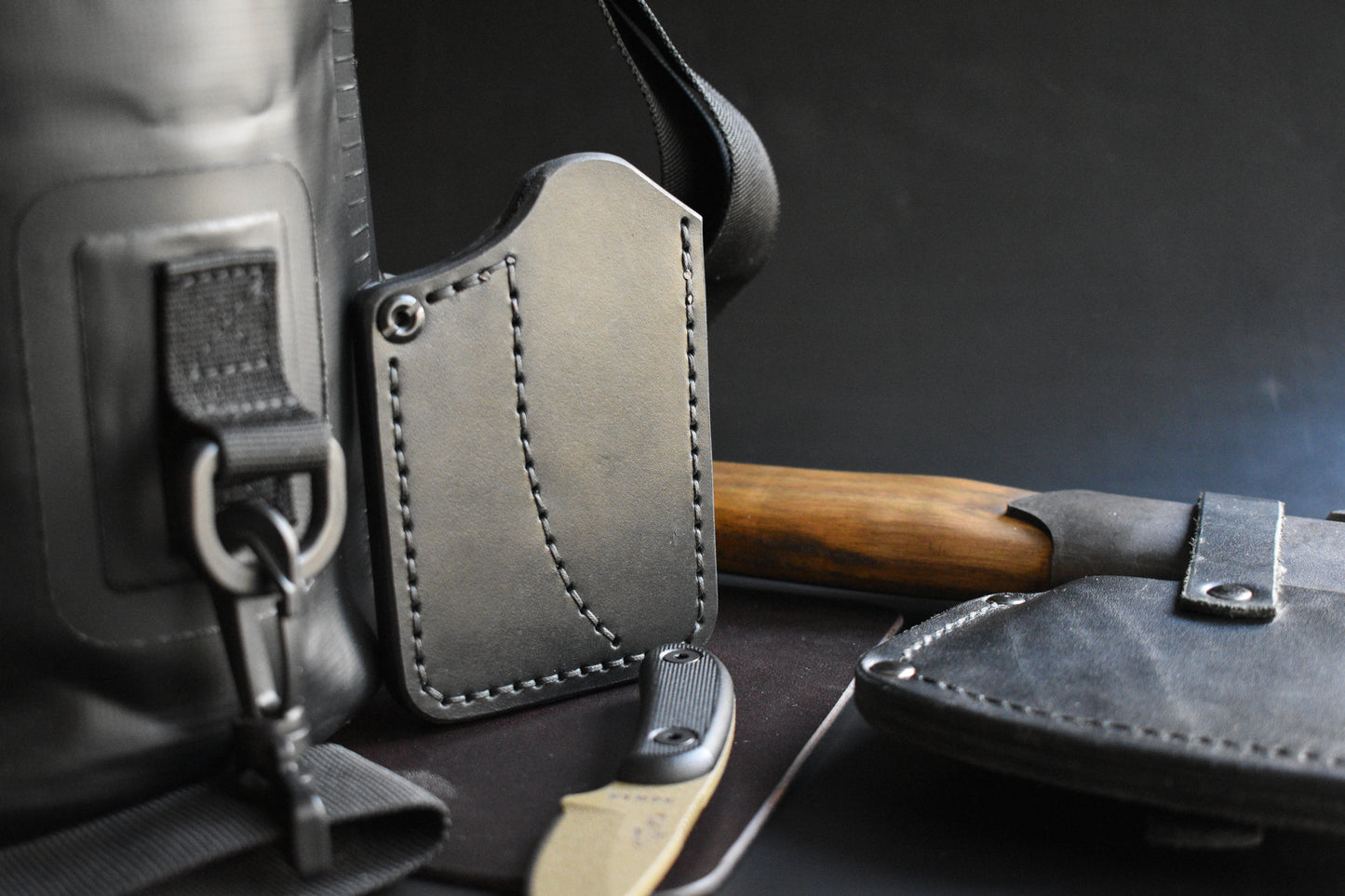 ESEE Knives Candiru | Leather Pocket Sheath, Model 1 - Scratch n' Dent