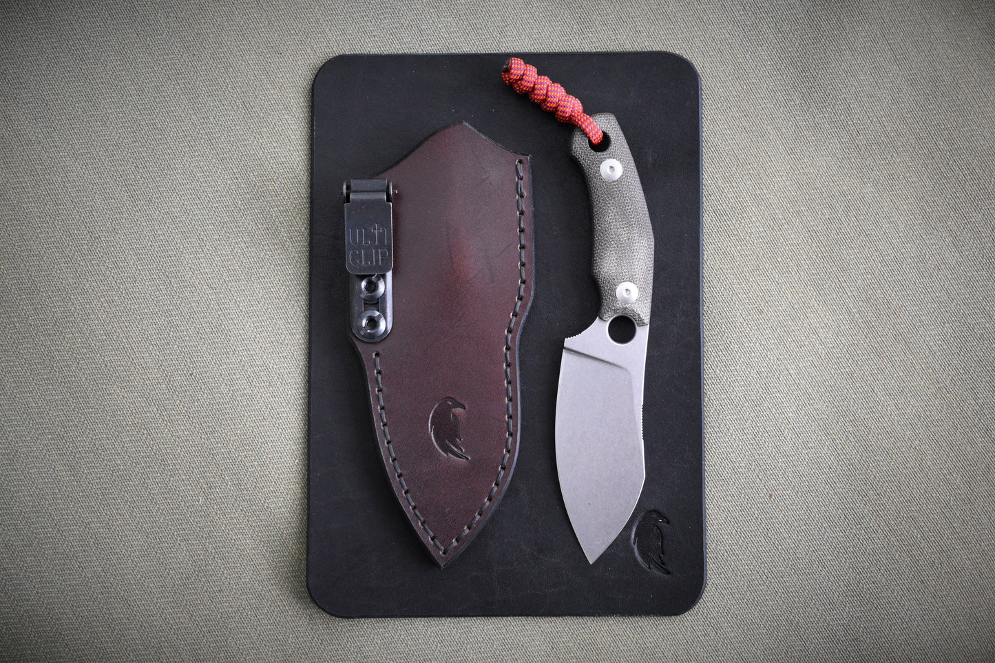 GiantMouse GMF1-XL | Leather Pocket Sheath, Ulticlip
