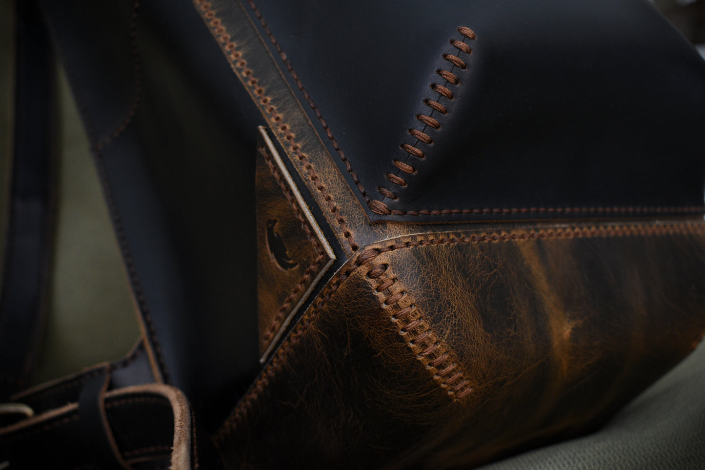 No. 2 - The Legendary Cartographer | Urban Exploration Leather Sling Bag