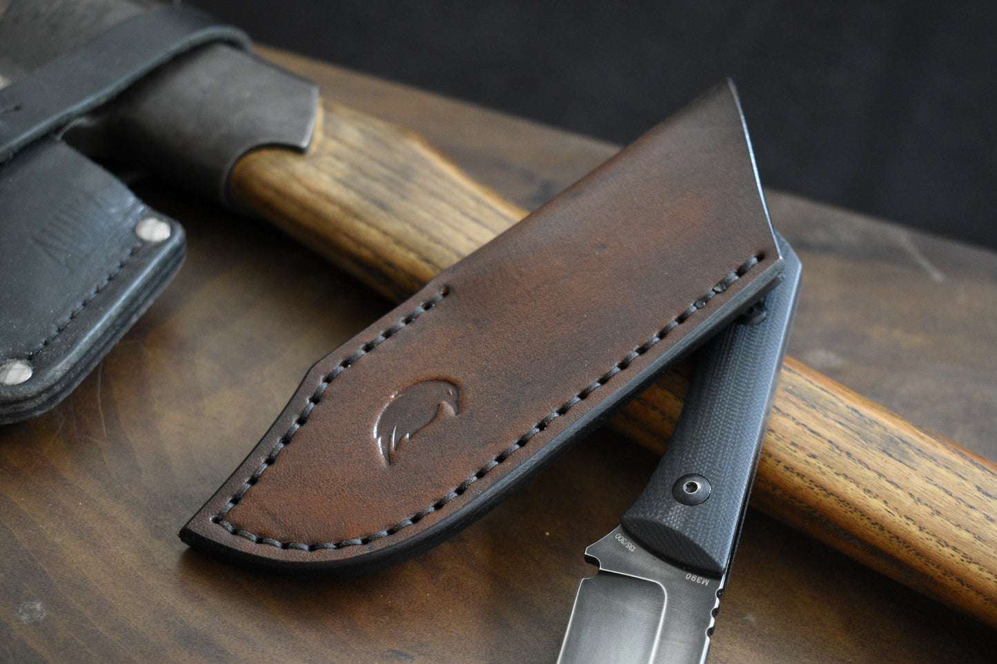 Reserved: Full Custom Pocket Sheath, BMKT EDC1 Bowie