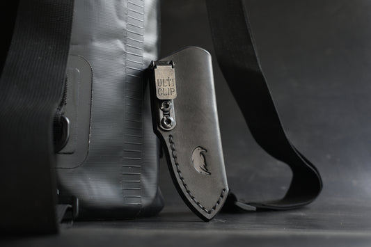 LT Wright Knives Lil Muk | Ambidextrous Leather Pocket Sheath, Ulticlip