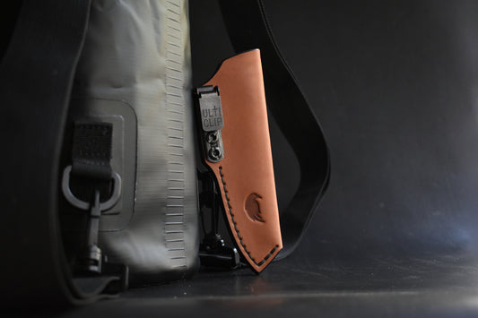 NEW Bradford Knives Guardian 3 Sheepsfoot | Deep Carry Leather Pocket Sheath, Ulticlip