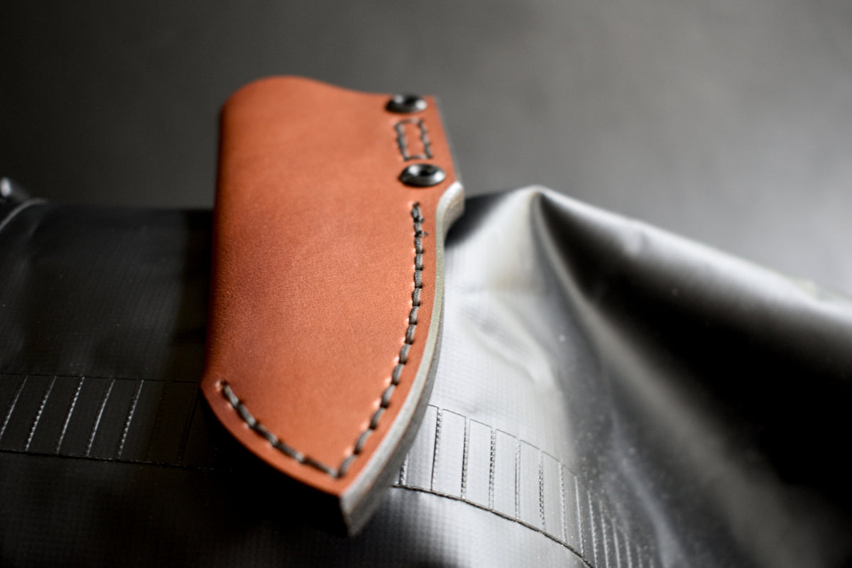 Schwarz Knives Overland Sport | Deep Carry Leather Pocket Sheath, Mummert Clip