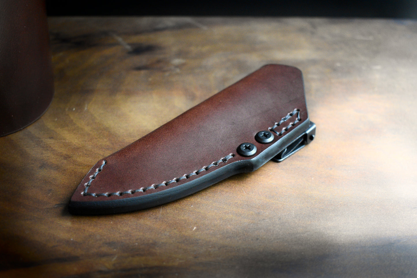 Griffin Co. Scout 2.5 | Leather Pocket Sheath, Ulticlip, Multiple Colors