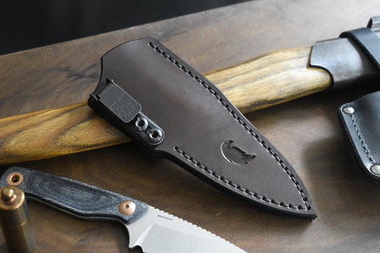 Benchmade Dacian | Deep Carry Leather Pocket Sheath, Ulticlip