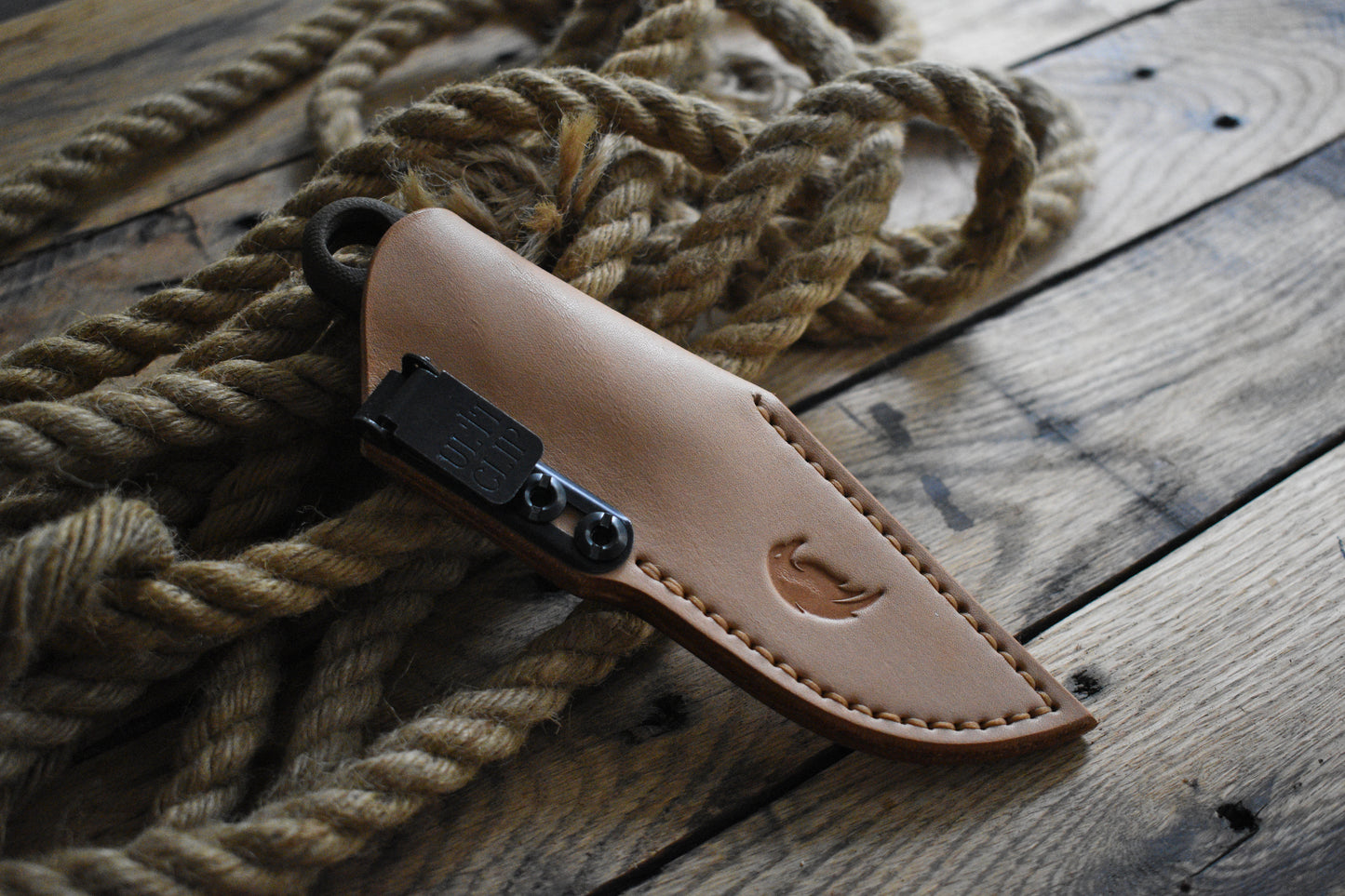 Esee Izula 2 | Leather Pocket Sheath, UltiClip, Multiple Colors