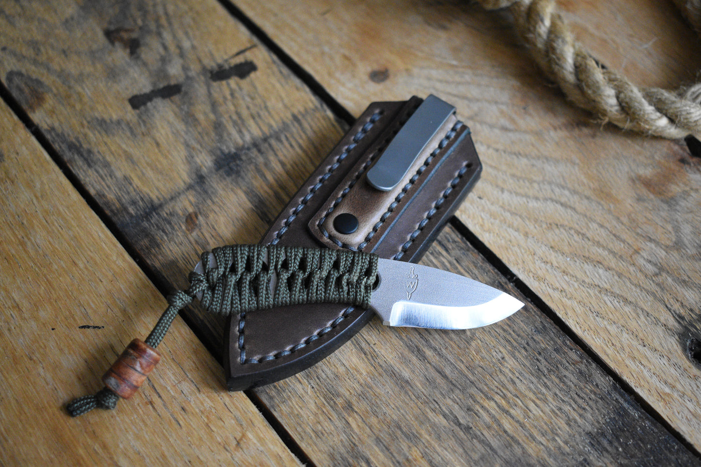 Wenger Blades Aphid 2 Micro Fixed Blade Full Setup | Knife, Sheath, & Bead Included #1