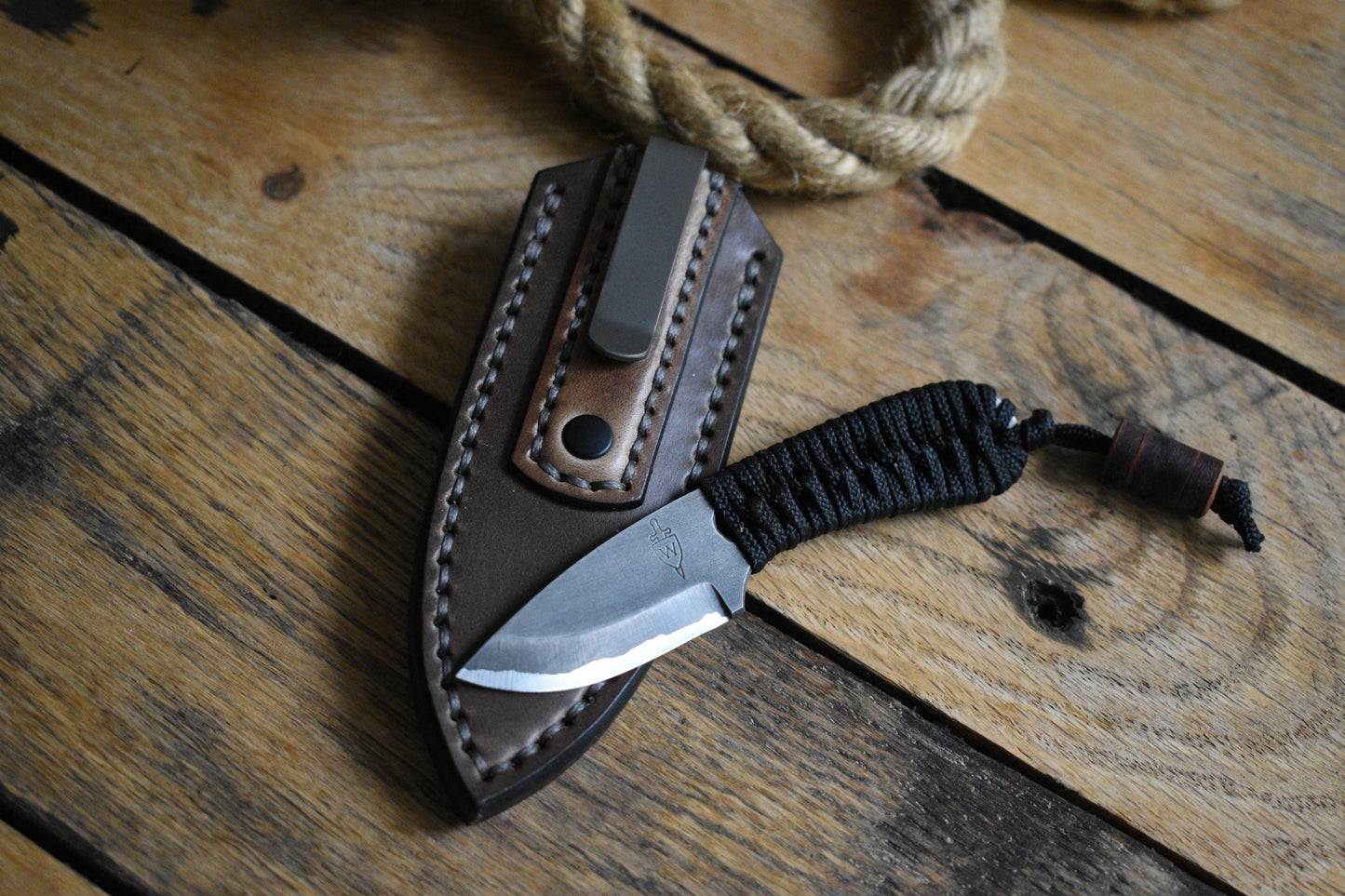 Wenger Blades Aphid 2 Micro Fixed Blade Full Setup | Knife, Sheath, & Bead Included #2