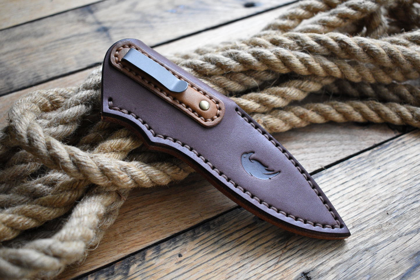 Bradford Guardian 3 | Leather Pocket Sheath, Limited Edition "Autumn Harvest"