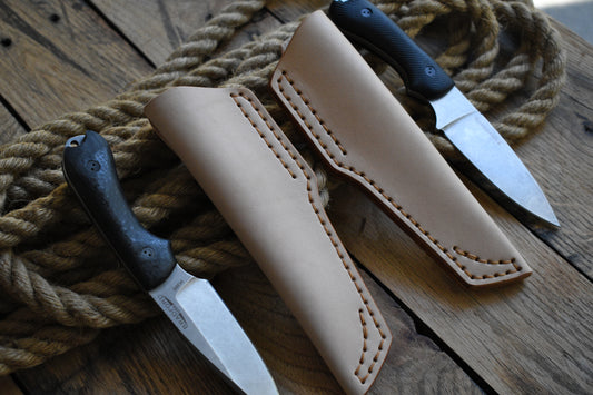 Bradford Knives Guardian 3 & 3.2 | Vertical Leather Belt Sheath