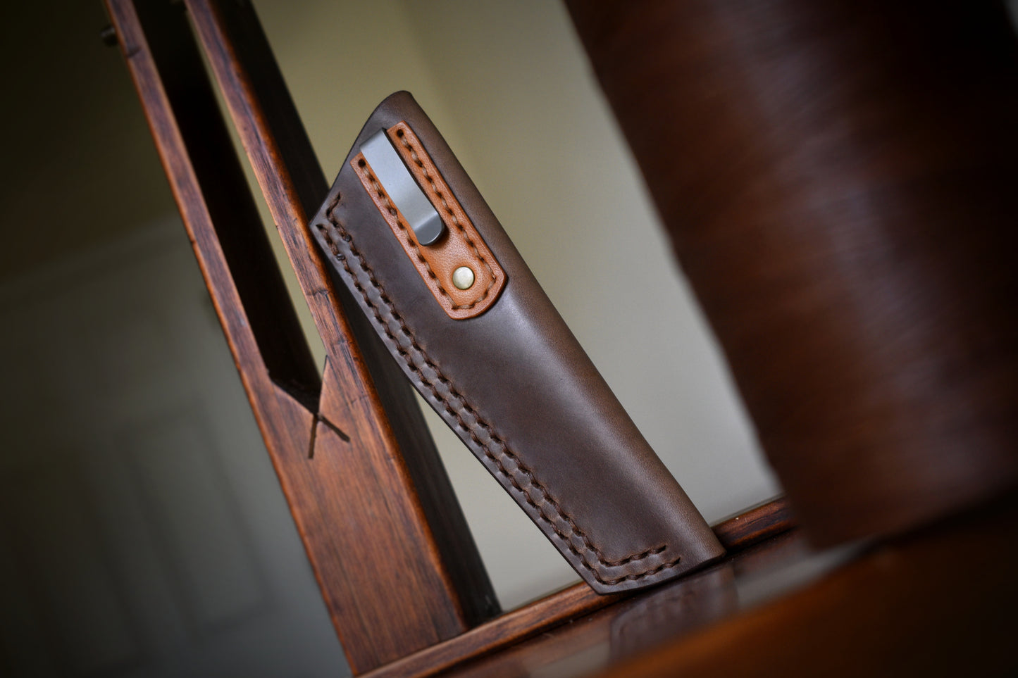 Horween RAIDER Pre-Order | Bradford Guardian 3 Clip Sheath, Horween Chromexcel