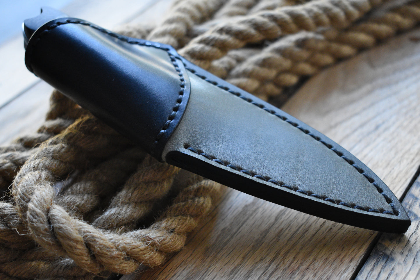 Bradford Knives Guardian 3 | Leather Pocket Sheath, Titanium Clip