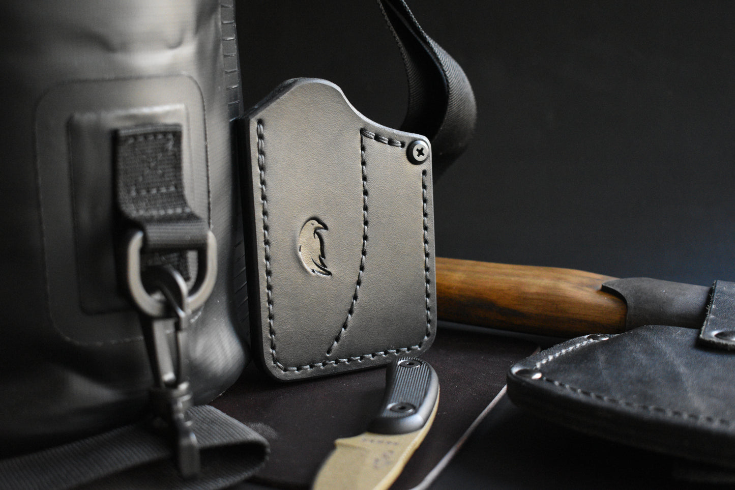 ESEE Knives Candiru | Leather Pocket Sheath, Model 1