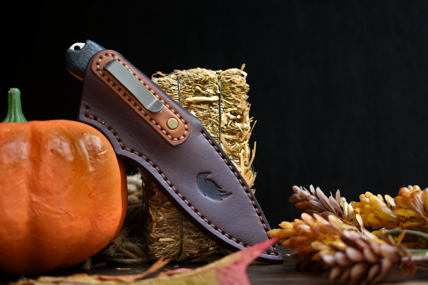 Bradford Guardian 3 | Leather Pocket Sheath, Limited Edition "Autumn Harvest"