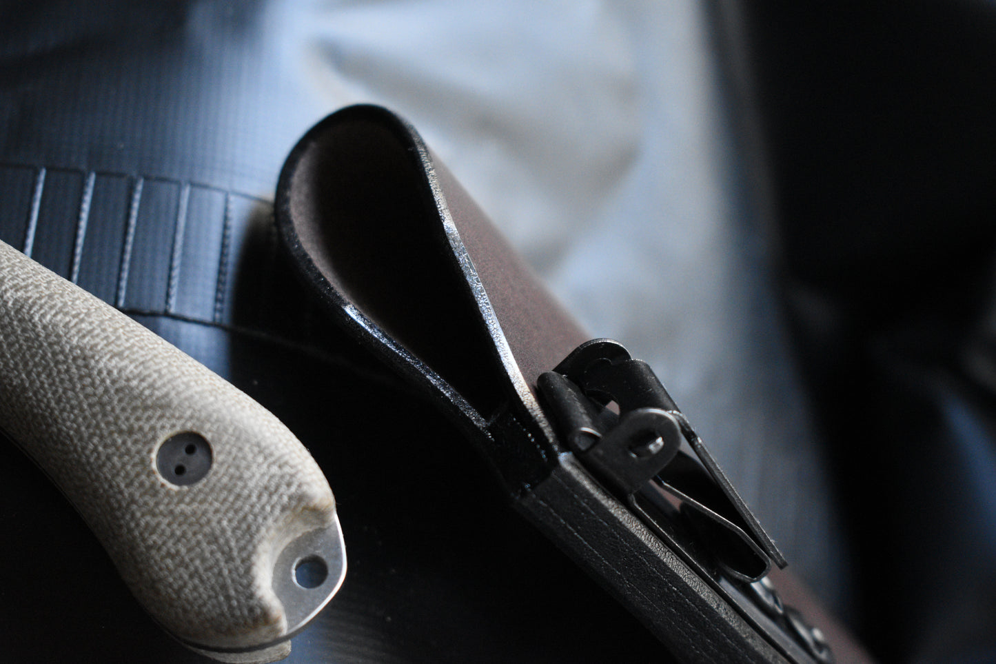 NEW Bradford Knives Guardian 3 Sheepsfoot | Deep Carry Leather Pocket Sheath, Ulticlip