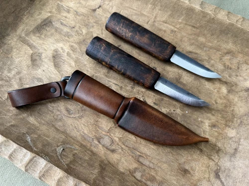 Custom Puukko Knives & Sheath Listing