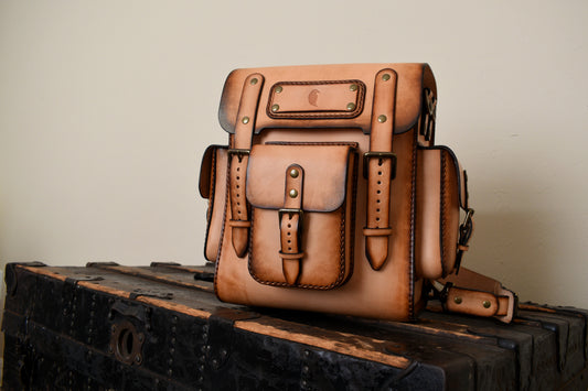 No. 1 - Vachetta Leather Explorer Backpack 'Compact'