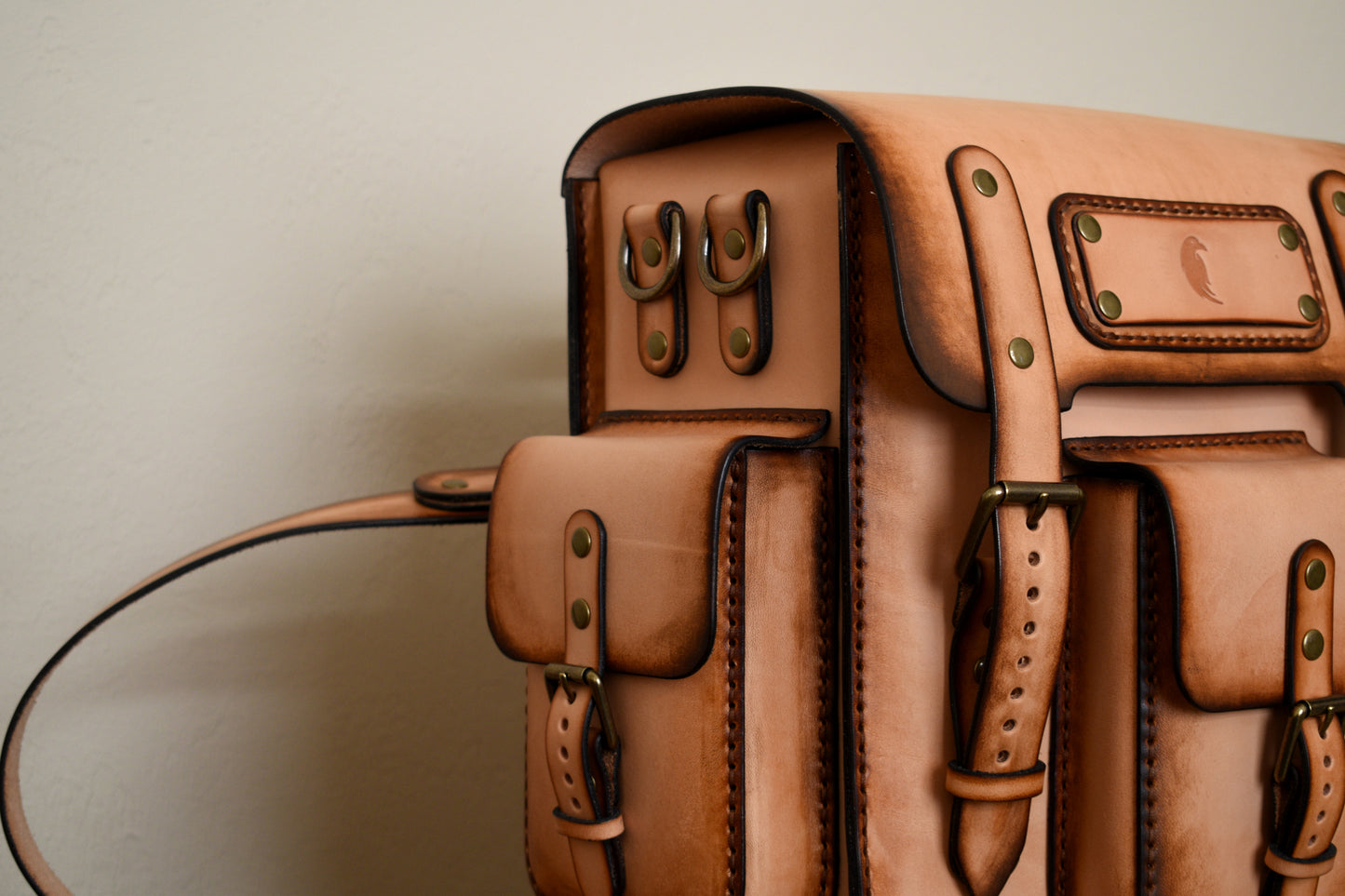 No. 1 - Vachetta Leather Explorer Backpack 'Compact'