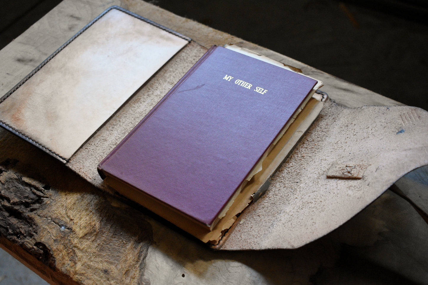 Ancient Tome - Handcrafted Leather Book Cover - Leatherbound Journal