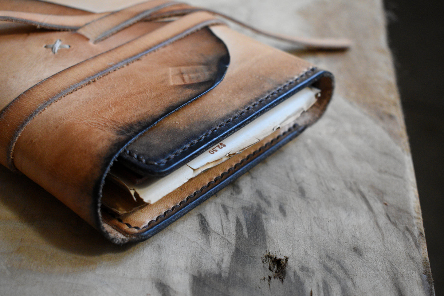 Ancient Tome - Handcrafted Leather Book Cover - Leatherbound Journal