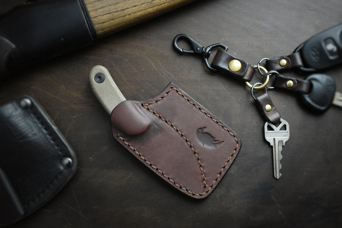 Esee Candiru Leather Pocket Sheath