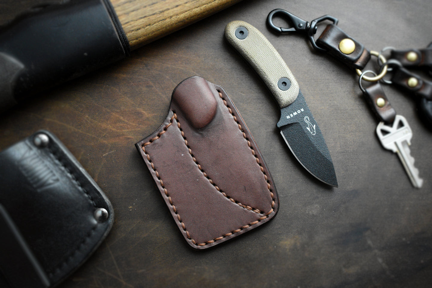 Esee Candiru Leather Pocket Sheath