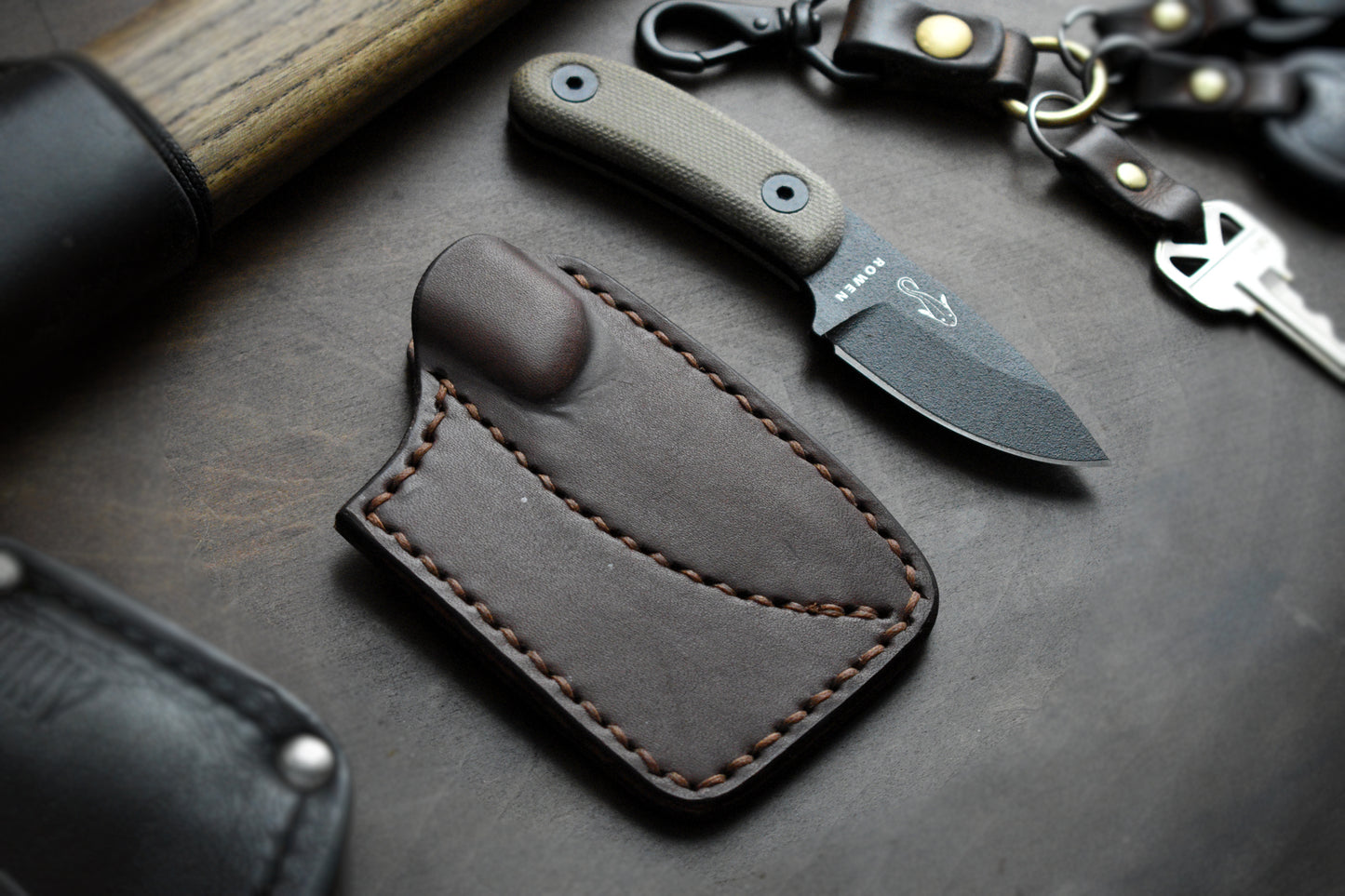 Esee Candiru Leather Pocket Sheath