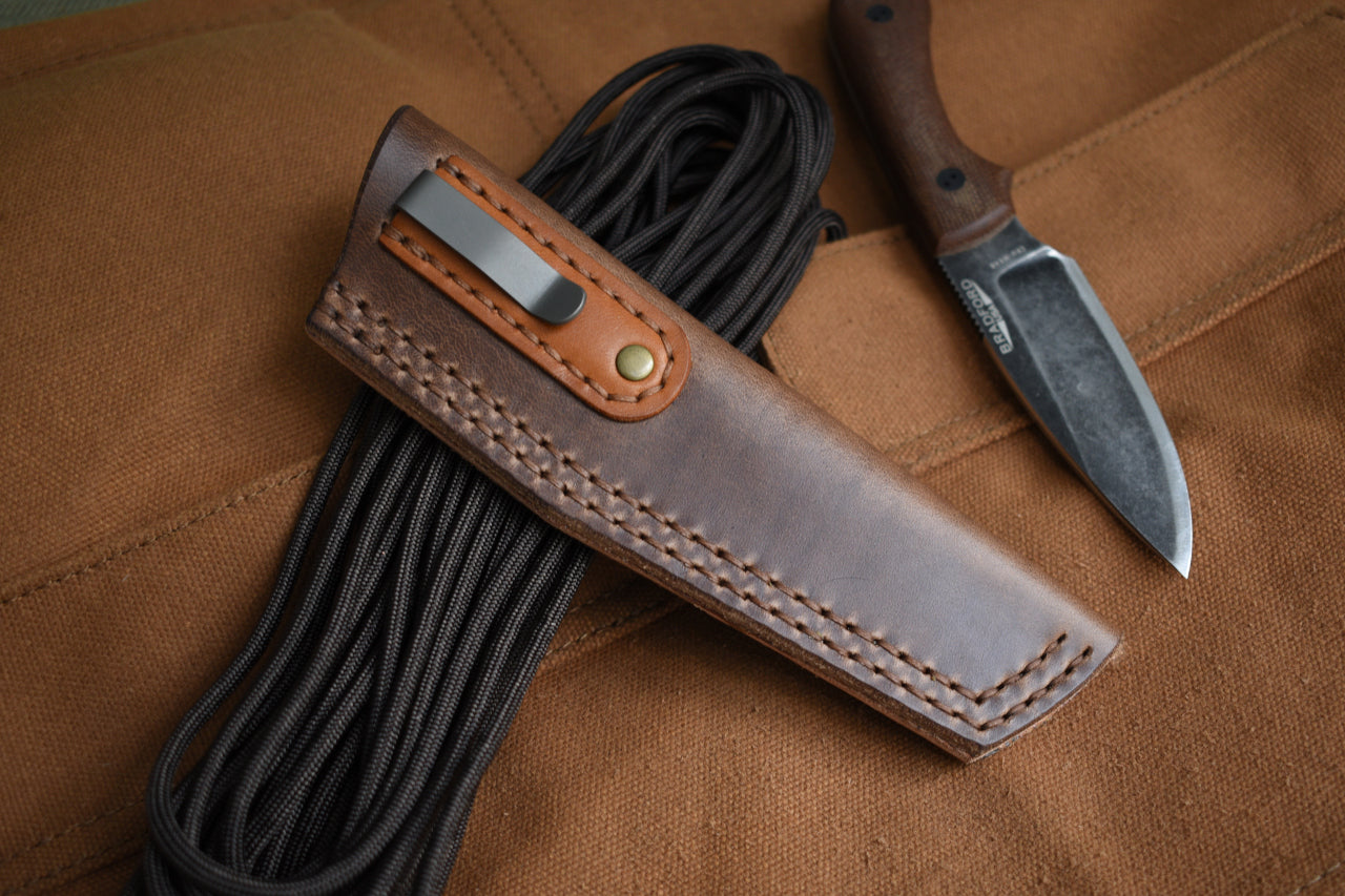 Horween RAIDER Pre-Order | Bradford Guardian 3 Clip Sheath, Horween Chromexcel