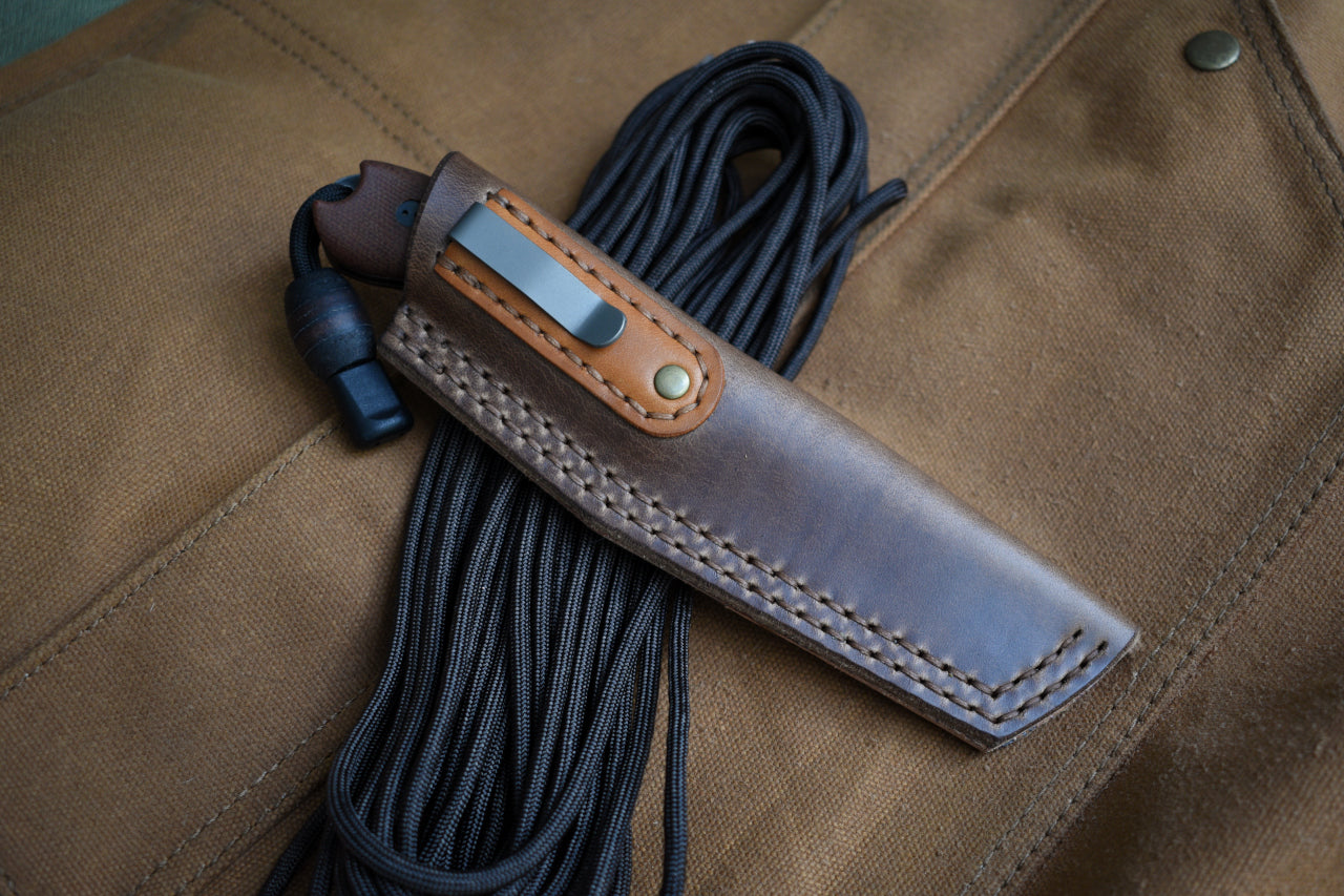 Horween RAIDER Pre-Order | Bradford Guardian 3 Clip Sheath, Horween Chromexcel