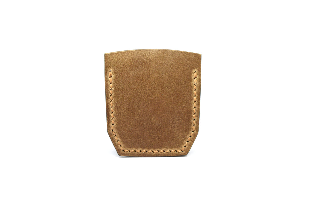 BRNLY Cypop Leather Cozie - Natural Horween Chromexcel